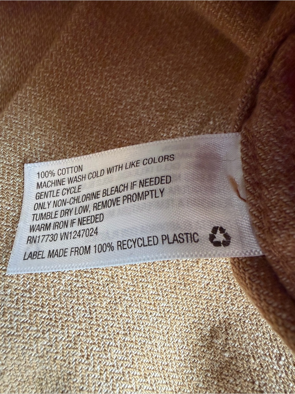 Goodfellow British Khaki Men’s Small Overshirt - Picture 6 of 7